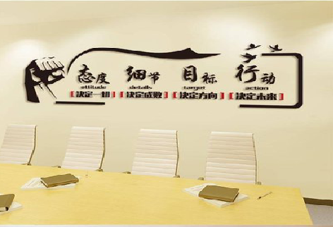 开封企业文化墙主要展示什么？