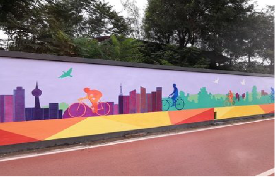 开封墙体彩绘-围墙