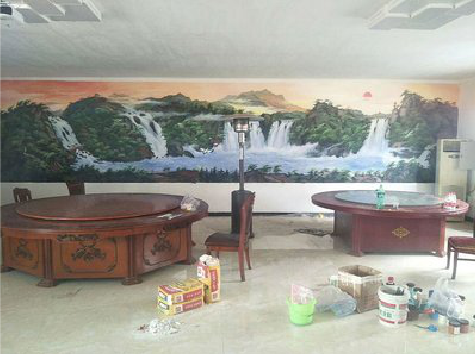 开封墙绘-写实风景