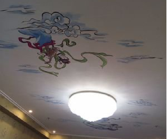 开封如何快速绘制天花板上的手绘墙？