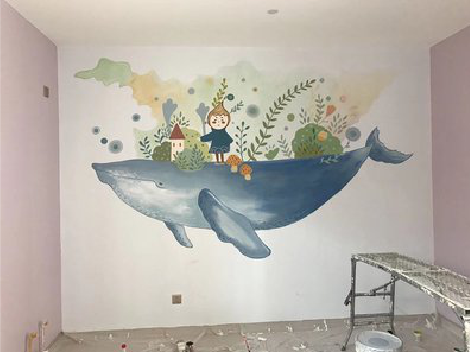 开封手绘墙的特点及优势。